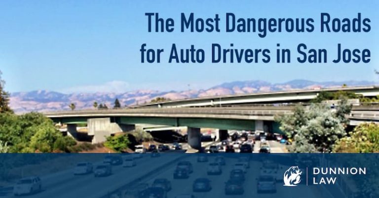 The Most Dangerous Roads For Auto Drivers In San Jose