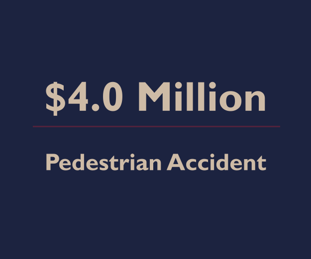 Inattentive Driver Swerves and Knocks Socks Off Teen Pedestrian – $4 Million