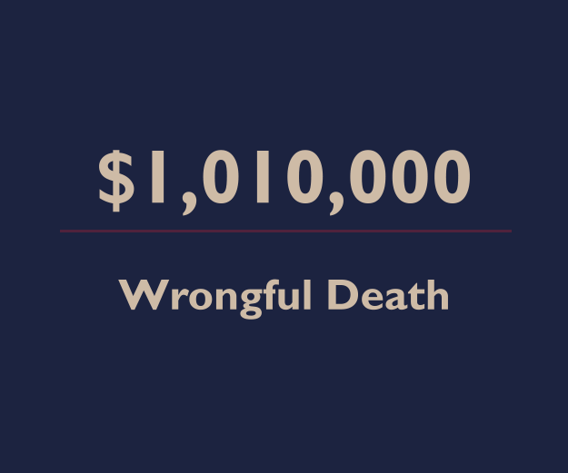 Untimely Death of Motorcyclist Results in 7-Figure Settlement for Wife and Family – $1,010,000